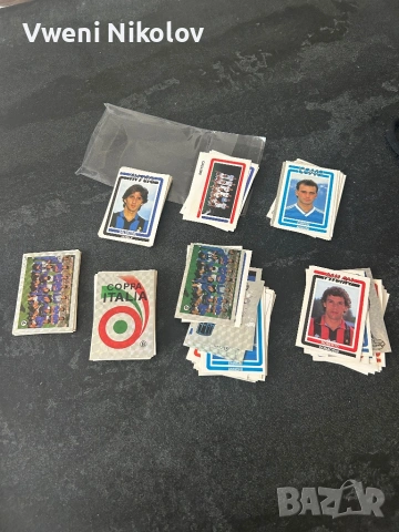 110 стикера Euroflash Calcio 1988