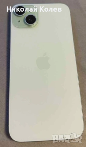 IPhone 15+5G/8/128GB/86%Капацитет Отличен , снимка 2 - Apple iPhone - 54787395