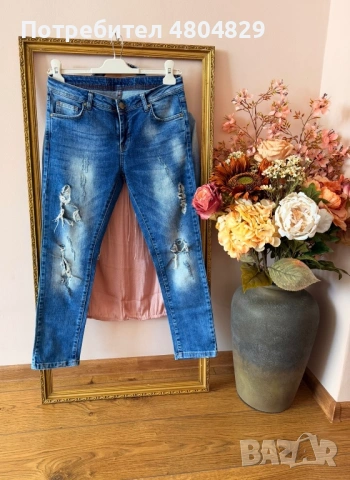 ZARA Дънков аутфит + Подарък стилна риза, снимка 7 - Дънки - 54762715