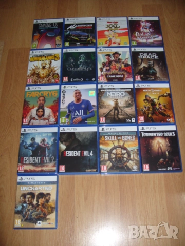 Игри за PlayStation 5, PS5 Част 1 - 15 € / 29,34лв за брой
