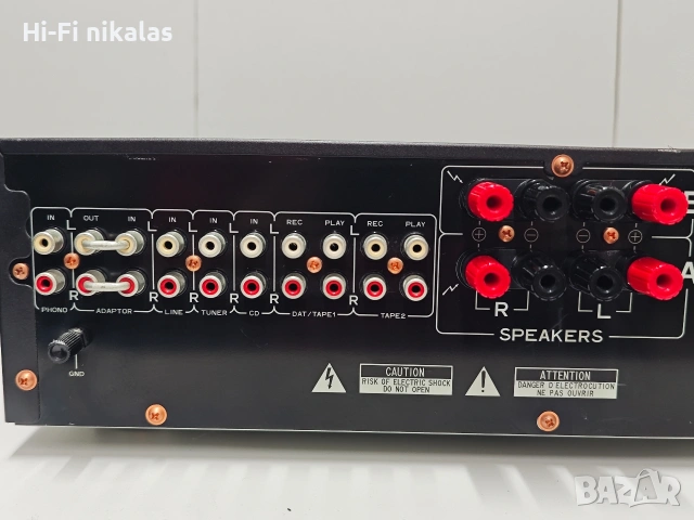 стерео Hi-Fi усилвател PIONEER A-337, снимка 6 - Ресийвъри, усилватели, смесителни пултове - 54547858