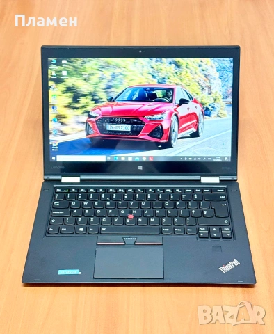 Lenovo X1 Yoga \14.0" IPS TouchScreen 2-in-1 \ Core i7-6600U \ 16GB RAM \ 256GB SSD \ Win 10 Pro, снимка 2 - Лаптопи за работа - 55236429