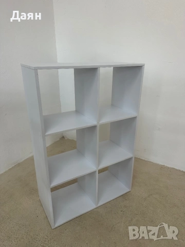 Библиотека, Кубообразен рафт VASAGLE, снимка 5 - Етажерки - 54490689
