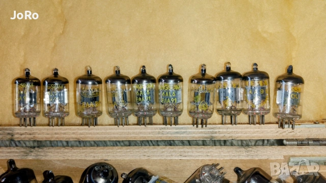 Радиолампи ЕАА91 RFT, Tungsram, Tesla двоен детекторен диод 22 броя. 