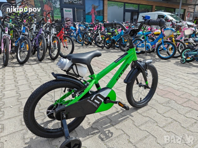 CROSS Велосипед 16" PATROL зелен, снимка 11 - Велосипеди - 53980786