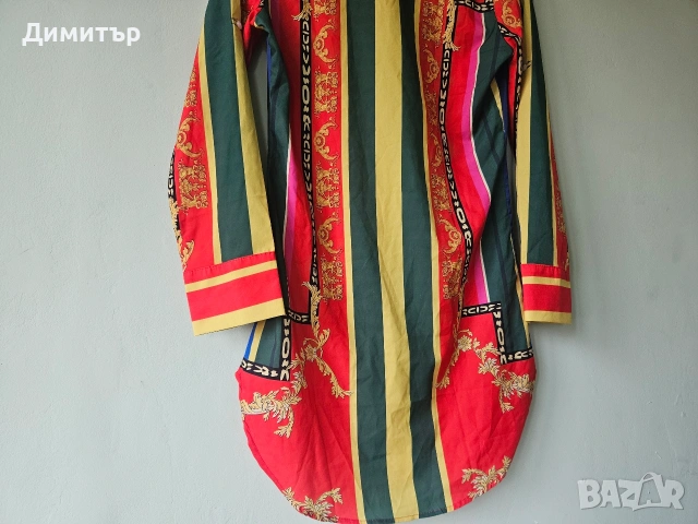Риза на Versace made in Italy Версаче М , снимка 18 - Ризи - 54734386