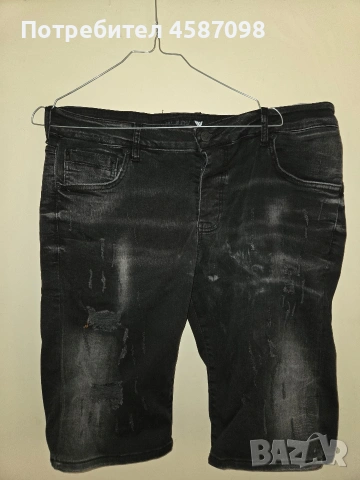 Нови мъжки дънкови къси панталони