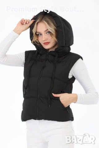 къс кожен елек , снимка 6 - Елеци - 54004052