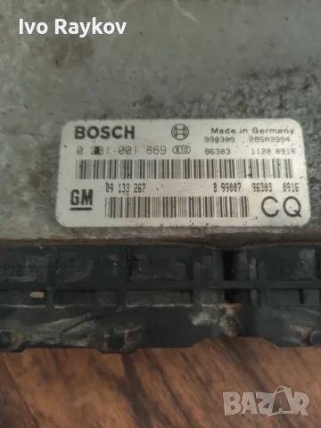 Компютър , ECU , Opel Astra G 2.0DTi 2000г. 0281001869 , 09133267, снимка 2 - Части - 55333875