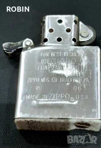 Рядък модел оригинална запалка ZIPPO, снимка 9 - Запалки - 55054470