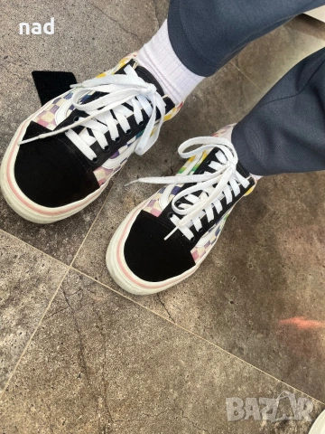Vans кецове платнени , снимка 3 - Дамски ежедневни обувки - 54974371