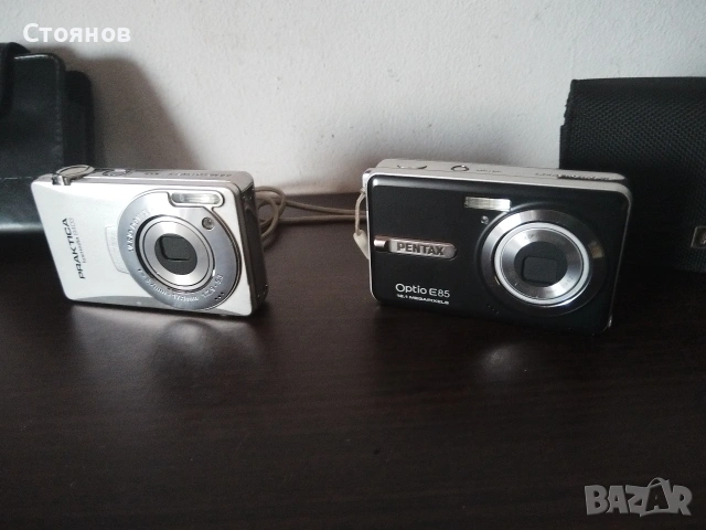 Камери PENTAX Optio E85 12MP, PRAKTICA Luxmedia 8403 8.0 MP, снимка 4 - Радиокасетофони, транзистори - 54665150