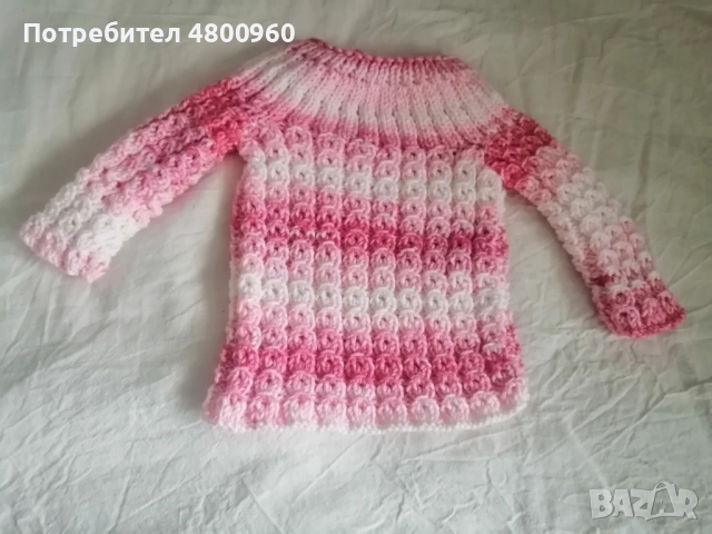 Плетени дрешки, снимка 7 - Жилетки и елечета за бебе - 54238715