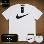 Nike бяла мъжка тениска с голямо лого – XXL, снимка 1