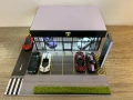Hot Wheels, Mini GT. GFans гараж, диорама, автокъща за модели 1/64, снимка 2