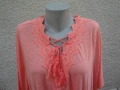 4XL Нова туника  Avenue с коралов цвят , снимка 3