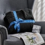 BEDSURE Sherpa одеяло XXL 220x240 см черно, снимка 6