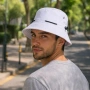 Мъжка шапка тип bucket бяла_1261081, снимка 3