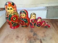 Матрьошка стара руска дарвена кукла 7 в 1, снимка 1