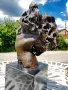 Колекционерска бронзова пластика – Конска глава – „JB Bronze Garanti Paris, снимка 2