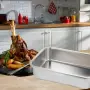 Супер качествени тави от неръждаема стомана в различни размери, снимка 1