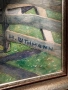 Старинен Алпийски акварел 1888-1945, снимка 2