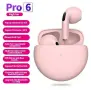 Безжични слушалки Pro 6, IPX4 водоустойчив, зареждаща се кутия. , снимка 9