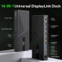 Докинг станция Minthouz DisplayLink за 3x4K/60HZ монитора 160W, 14 в 1, снимка 2