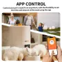 Чисто нова смарт автоматична хранилка Kitplus 9L с вакуумно запечатване и WiFi приложение   , снимка 10