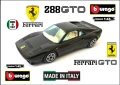 Bburago Ferrari GTO MADE IN ITALY - Мащаб 1:43, снимка 1