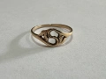 Златен дамски пръстен 14K – 1,59 гр., размер 56, снимка 5