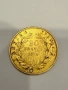 Златна Монета 20 Френски Франка Наполеон III 1853- 1860, снимка 2