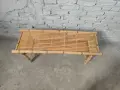 Японска сгъваема бамбукова пейка, снимка 2