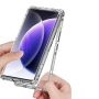 Прозрачен Калъф за Infinix Zero 40 4G / 5G Acrylic + TPU с Протектор, снимка 3