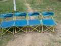 Сгъваеми къмпинг столове 4бр., снимка 1