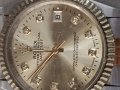 позлатен часовник Rolex , снимка 1