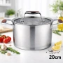 Тенджера Oliver Voltz OV51210P18/OV51210P20/OV51210P22, Berlin Premium Collection, Неръждаема стоман, снимка 3