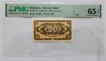 Сертифицирана банкнота България 20 Лева 1950 година. PMG 65 EPQ. , снимка 4