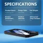 REDPEPPER за Samsung Galaxy A57 5G IP68 Водоустойчив Удароустойчив PC TPU Калъф с PET Скрийн Протект, снимка 3
