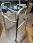 Неизползвана сгъваема проходилка Mobiacare Folding Step-Up Walker, снимка 1