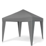 Градинска шатра Tent Pro тип хармоника 3х3, Сива, Водоустойчива материя, снимка 5