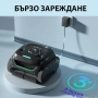 Безкабелен робот за басейни Wybot C2, Двойна филтрация, Почиства до 180 мин/200 м2, снимка 8