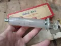 Стара колекционерска стъклена американска спринцовка 20 куб., снимка 3