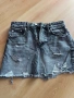 Zara къса дънкова пола , снимка 4