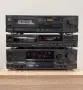 🔊Ретро аудио сет TECHNICS - Ресийвър с радио и еквалайзер, дек и CD плеър🔉, снимка 1