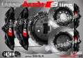 Audi S Line надписи за капаци на спирачни апарати , снимка 4