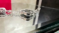 Van Cleef & Arpels VCA 5 Motifs Silver Veined Black Onyx Vintage Alhambra Дамска Гривна, снимка 6