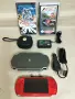 Уникат - Sony PSP 3008 RED + Лот аксесоари, снимка 1