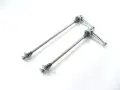 Titanium QR 5x100 & 5x130-135 Silver ултралеки автомати за бързо освобождаване, комплект, снимка 3