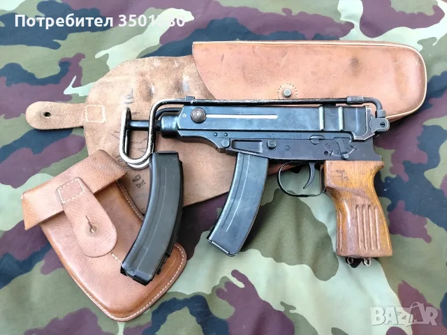 Картечен пистолет  Sa vz. 61 Skorpion, снимка 7 - Бойно оръжие - 55355094